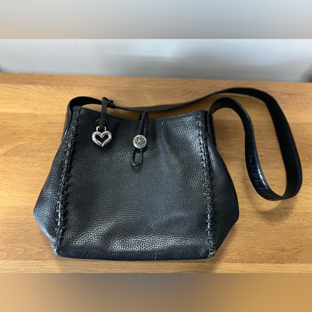 Vintage Brighton Black Leather Purse
